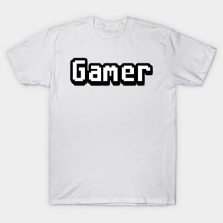 Cool Gaming Font T-Shirt